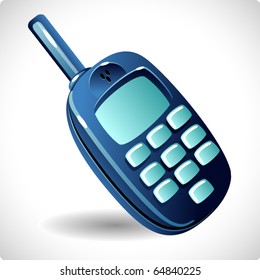 Vector radio phone.