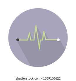 vector radio wave isolated icon
