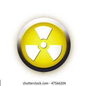 vector. radioactive sign