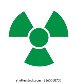 Vector of radioactive sign. All vector shape, easy to colour change. Used for web decoration, can be printed.