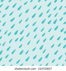 vector rain autumn background
