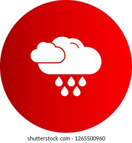 vector rain icon