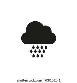 vector rain icon