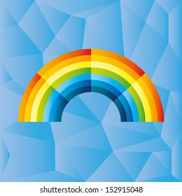 Vector. Rainbow.