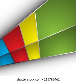 Vector rainbow background. Clip-art