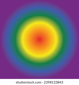 a vector rainbow color background with a blur appearance