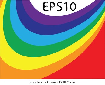 Vector rainbow colored backdrop for holidays