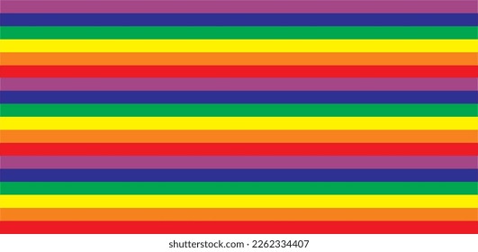 Vector rainbow flag of the LGBT community. LGBT symbol in 
rainbow colors