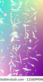 Vector Rainbow Gradient with Sunshine Glare.  Iridescent Background. Holographic Light Glitch Effect.
 Creative Festive Backdrop. 
Mesh Holographic Foil. Trendy Hologram Vector Background.
