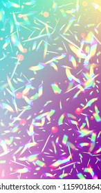 Vector Rainbow Gradient with Sunshine Glare.  Iridescent Background. Holographic Light Glitch Effect.
 
 Trendy Hologram Vector Background. Mesh Holographic Foil. Creative Festive Backdrop. 
