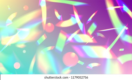 Vector Rainbow Gradient with Sunshine Glare.  Iridescent Background. Holographic Light Glitch Effect.
 
Mesh Holographic Foil. Trendy Hologram Vector Background. Creative Festive Backdrop. 
