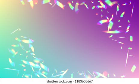 Vector Rainbow Gradient with Sunshine Glare.  Iridescent Background. Holographic Light Glitch Effect.
 
 Trendy Hologram Vector Background. Mesh Holographic Foil. Creative Festive Backdrop. 
