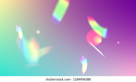 Vector Rainbow Gradient with Sunshine Glare.  Iridescent Background. Holographic Light Glitch Effect.
 
 Trendy Hologram Vector Background. Mesh Holographic Foil. Creative Festive Backdrop. 
