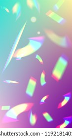 Vector Rainbow Gradient with Sunshine Glare.  Iridescent Background. Holographic Light Glitch Effect.
 
Mesh Holographic Foil. Trendy Hologram Vector Background. Creative Festive Backdrop. 
