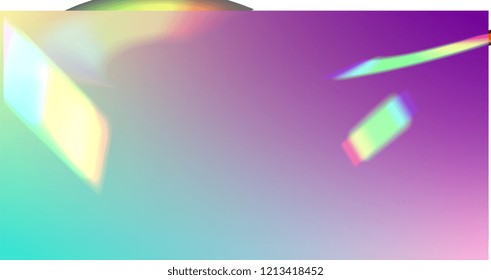 Vector Rainbow Gradient with Sunshine Glare.  Iridescent Background. Holographic Light Glitch Effect.
 
Mesh Holographic Foil. Trendy Hologram Vector Background. Creative Festive Backdrop. 
