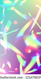 Vector Rainbow Gradient with Sunshine Glare.  Iridescent Background. Holographic Light Glitch Effect.
 Creative Festive Backdrop. 
Mesh Holographic Foil. Trendy Hologram Vector Background.
