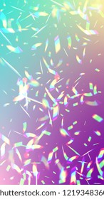 Vector Rainbow Gradient with Sunshine Glare.  Iridescent Background. Holographic Light Glitch Effect.
 
 Trendy Hologram Vector Background. Mesh Holographic Foil. Creative Festive Backdrop. 

