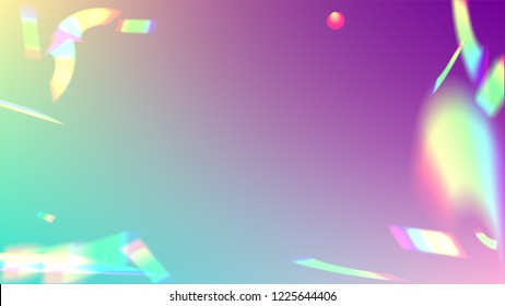 Vector Rainbow Gradient with Sunshine Glare.  Iridescent Background. Holographic Light Glitch Effect.
 
 Trendy Hologram Vector Background. Mesh Holographic Foil. Creative Festive Backdrop. 
