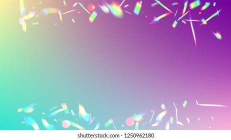 Vector Rainbow Gradient with Sunshine Glare.  Iridescent Background. Holographic Light Glitch Effect.
 Creative Festive Backdrop. 
Mesh Holographic Foil. Trendy Hologram Vector Background.

