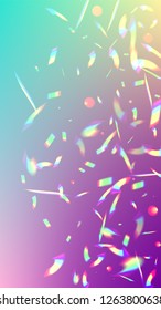 Vector Rainbow Gradient with Sunshine Glare.  Iridescent Background. Holographic Light Glitch Effect.
 Creative Festive Backdrop. 
Mesh Holographic Foil. Trendy Hologram Vector Background.
