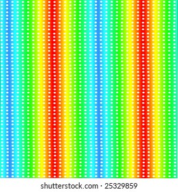 Vector Rainbow Halftone Seamless