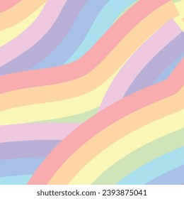 Vector Rainbow Love Pride Abstract Background