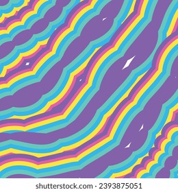 Vector Rainbow Love Pride Abstract Background