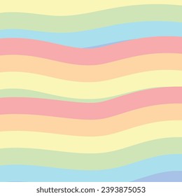 Vector Rainbow Love Pride Abstract Background