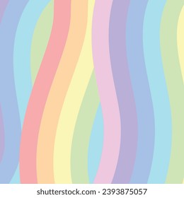Vector Rainbow Love Pride Abstract Background