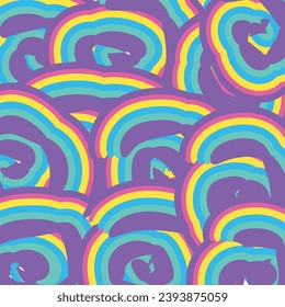 Vector Rainbow Love Pride Abstract Background