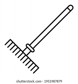 Diseño del icono de contorno de vectores
