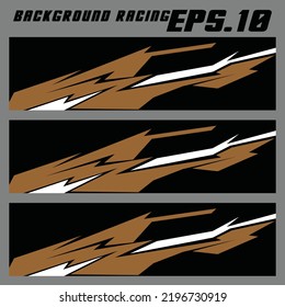 diseño de fondo de coche de rally de vectores