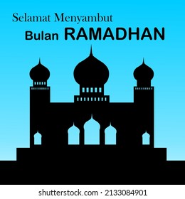 Vektor Ramadan Grußkarten. Feiern Sie den Monat Ramadan. Ramadhan Kareem