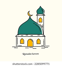 vector ramadan kareem, can be used for posters