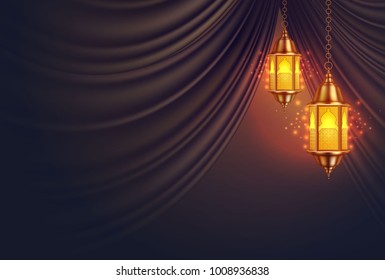 Islamic Curtain Images Stock Photos Vectors Shutterstock