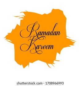 Vector of Ramadan Kareem greeting card.