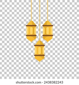 Vector Ramadan Kareem Lamp Lantern 2024
