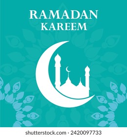 Vector Ramadan kareem template design