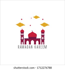Vector of Ramadan. Vector of Mosque