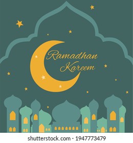 Vector ramadhan, can be used for greeting cards, ramadan backgrounds, pamphlets, billboards, and thank you cards. 