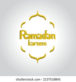 Vector Ramadhan Kareem Background design Vector 