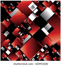 vector random blocks shape pattern background