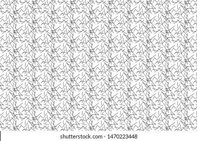 Vector Random lines texture pattern design illustration