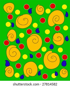 vector random patterns in colors