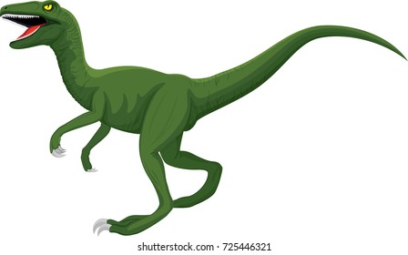 vector raptor dinosaur illustration