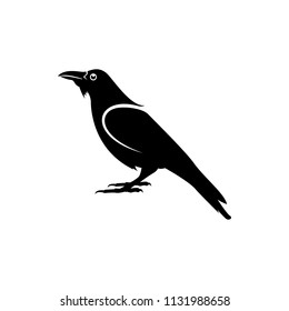 vector raven silhouette