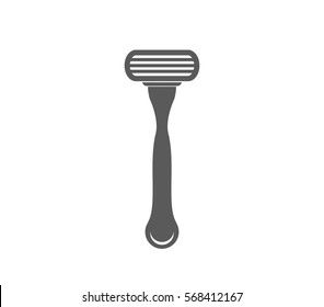 Vector razor icon. Shaving razor. Hair remover razor. 