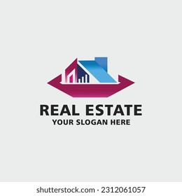 Vector Real Estate, construction, abstract building logo template.