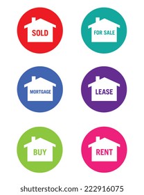 Vector Real Estate Icon Set 