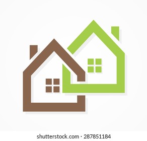 Vector real estate logo